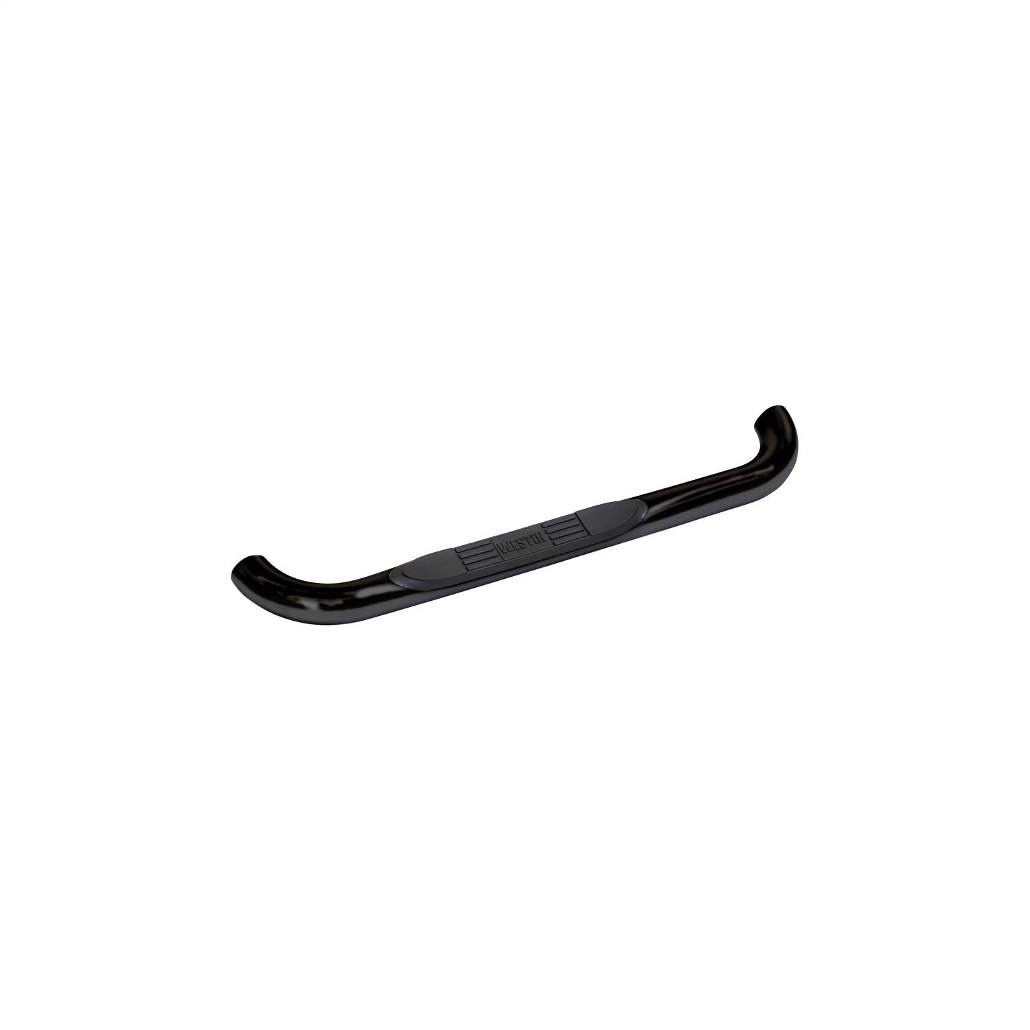 Westin 23-1405 E-Series 3 Round Nerf Bars Fits 1999-2013 Silverado Sierra 1500 1999-2004 2500Ld 2001-2014 2500Hd 3500 Standard Cab Black Pair