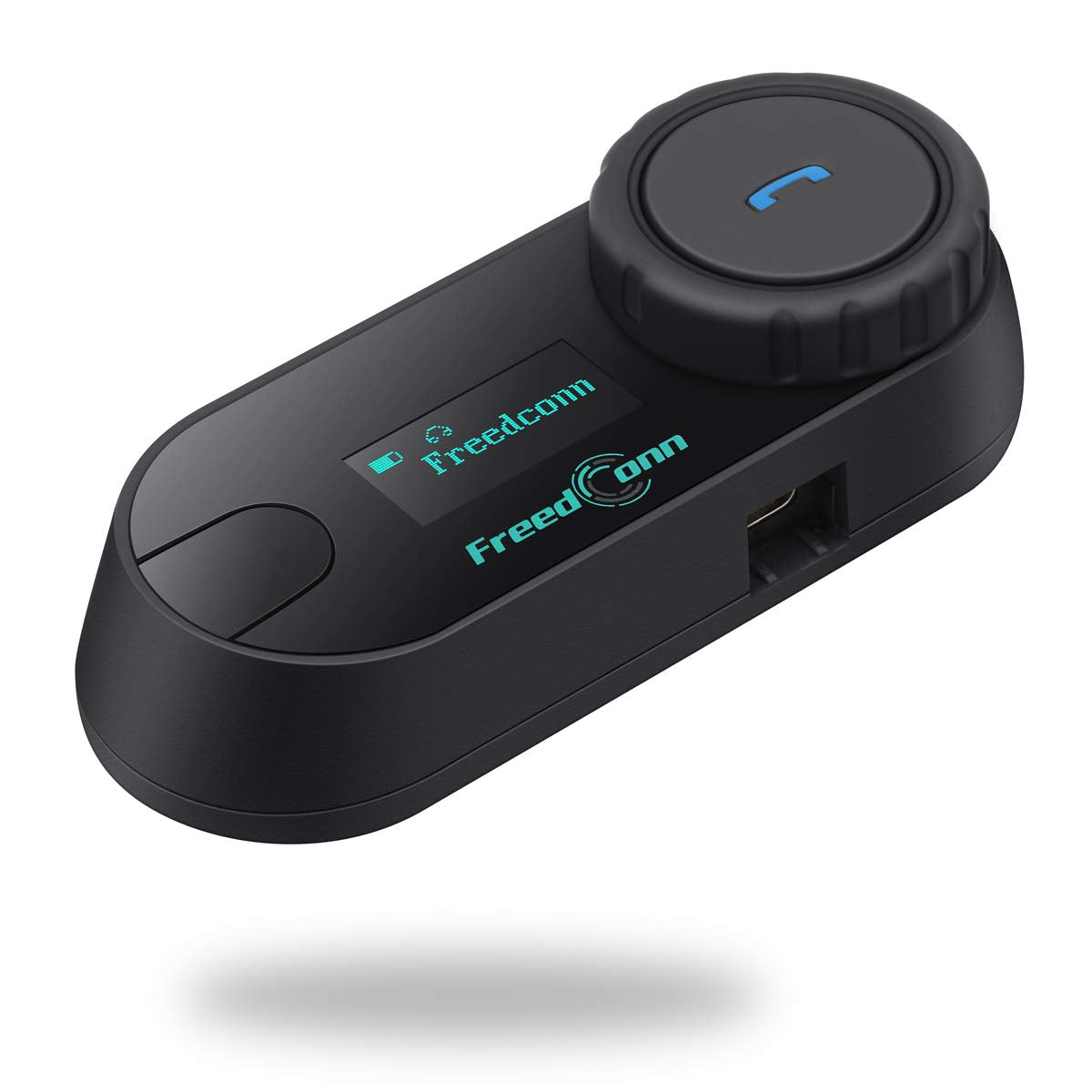Freedconn Motorcycle Bluetooth Headset, 800M 2-Way Interphone Bluetooth Motorcycle Headset Tcom-Sc, Waterproof Intercom,Helmet C