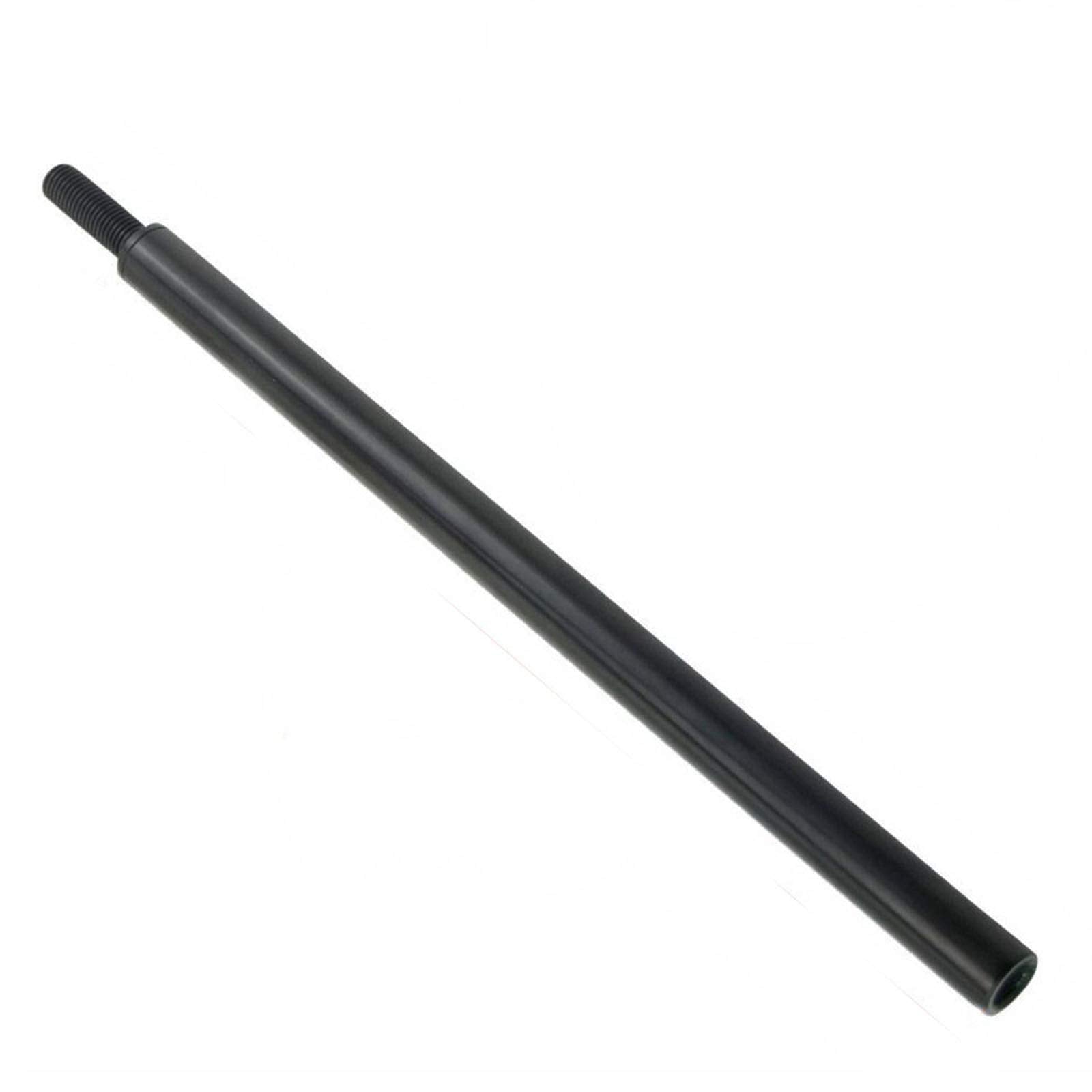 Pursuestar Black 10 Inch Aluminum Gear Shift Knob Extender Extension Rod For 5 6 Speed R Style Shifter Lever (10X1.25Mm Thread P