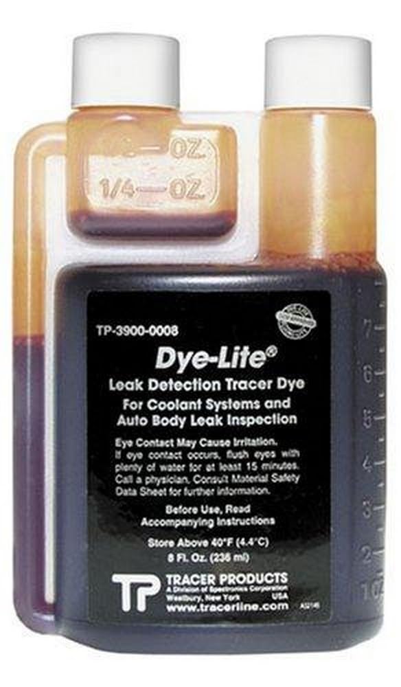 Tracer Spectronics Corp TP39000008 DyeLite Coolant/Auto Body Dye