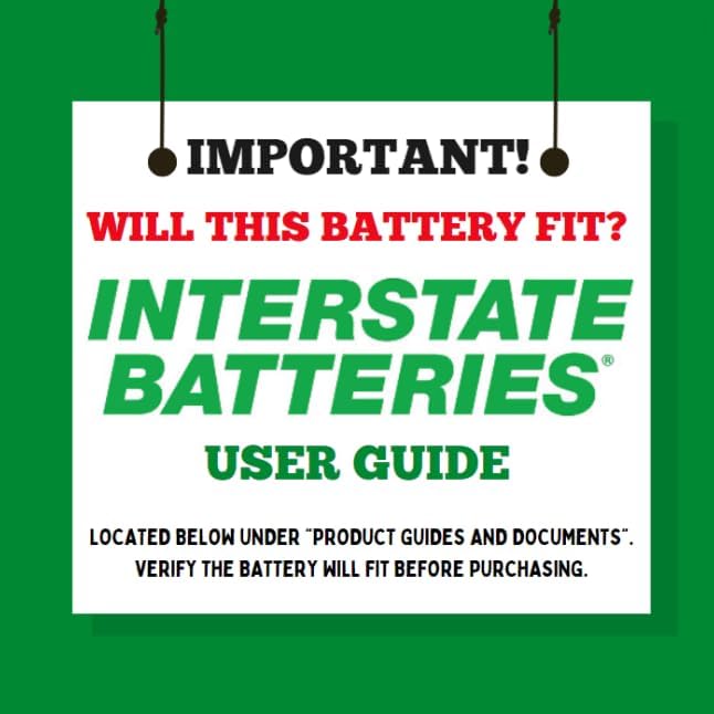 Interstate Batteries Automotive Battery 12V 80Ah (Group Size H7, 94R) 850CCA SLI AGM Automobile Replacement Battery for Cars, SU