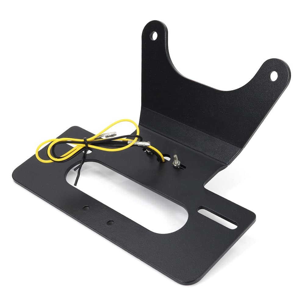 Xitomer Fender Eliminator Bracket with LED Light for 2024-1996 DR650, Black Aluminum Tail Tidy