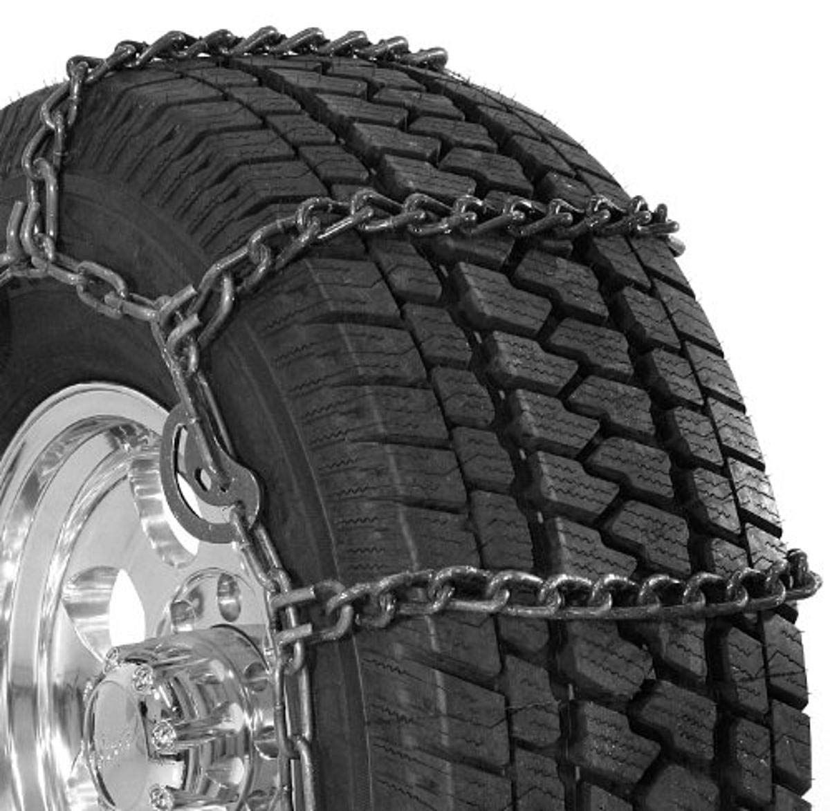 Scc Qg3229Cam Quik Grip Wide Base Type Cam-Dh Light Truck Tire Traction Chain - Set Of 2
