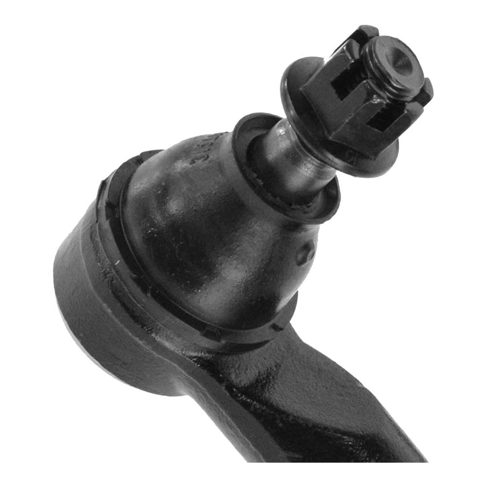 TRQ Front Outer Tie Rod Set Compatible with 2003-2008 Mazda 6