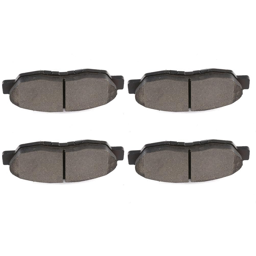 Cciyu D764 Front Ceramic Disc Brake Pads Kit For Acura Cl 1997-1999,For Acura El 1997-2005,For Honda Civic 1996-2011,For Honda F