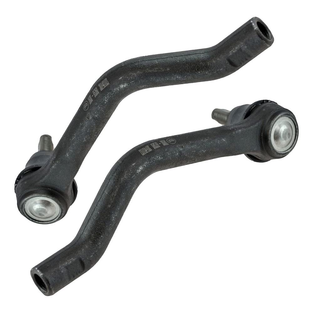 TRQ Front Outer Tie Rod Set Compatible with 2005-2012 Acura RL