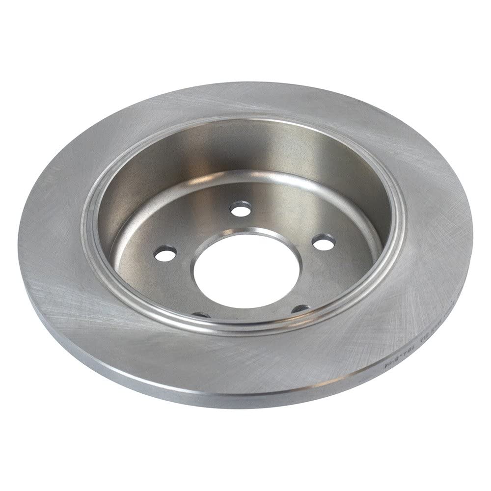 Trq Rear Brake Rotors Set Solid Compatible With 1996-2002 Ford Crown Victoria Lincoln Town Car Mercury Grand Marquis