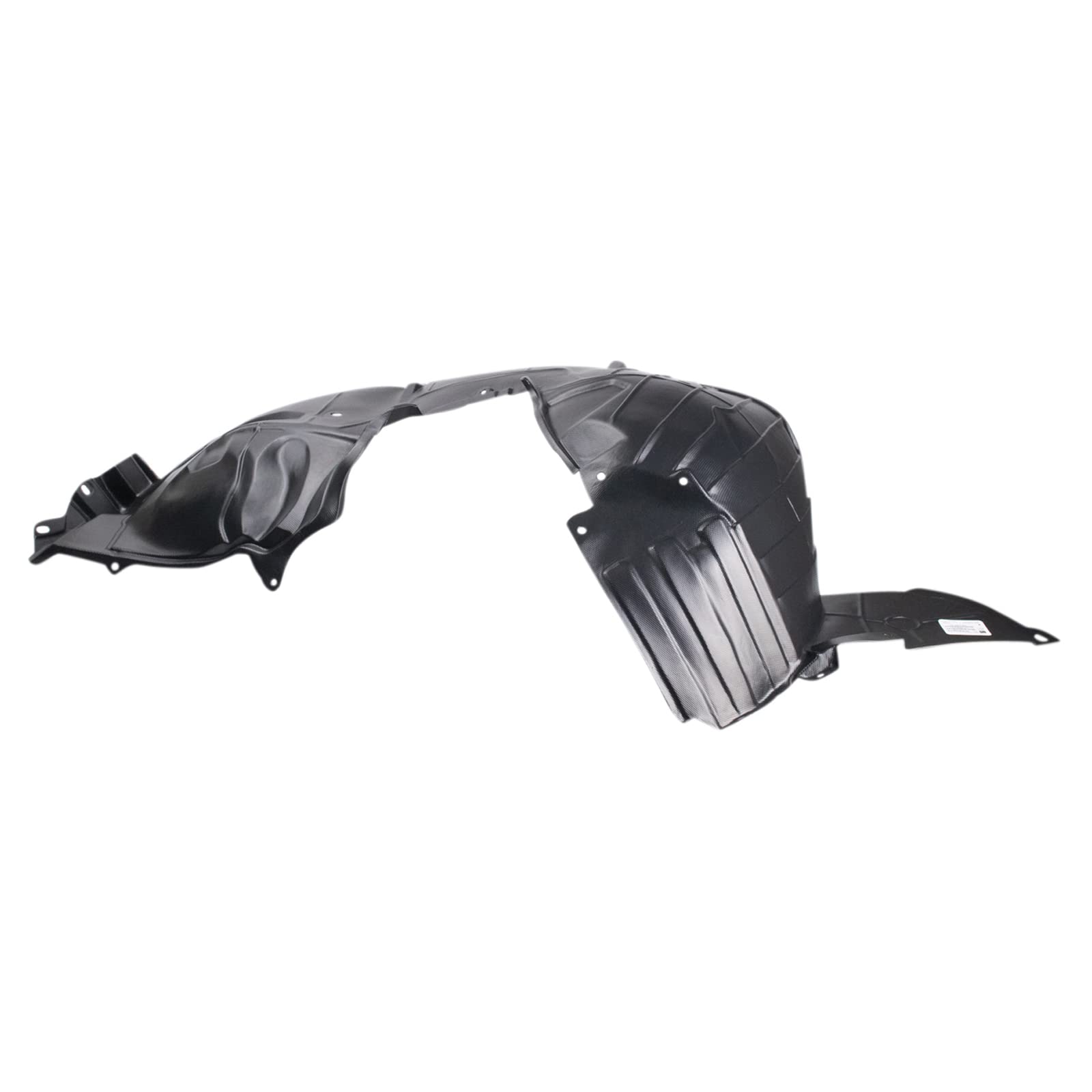 Trq Front Inner Fender Liner Set Compatible With 2007-2012 Nissan Versa Ni1248114 Ni1249114