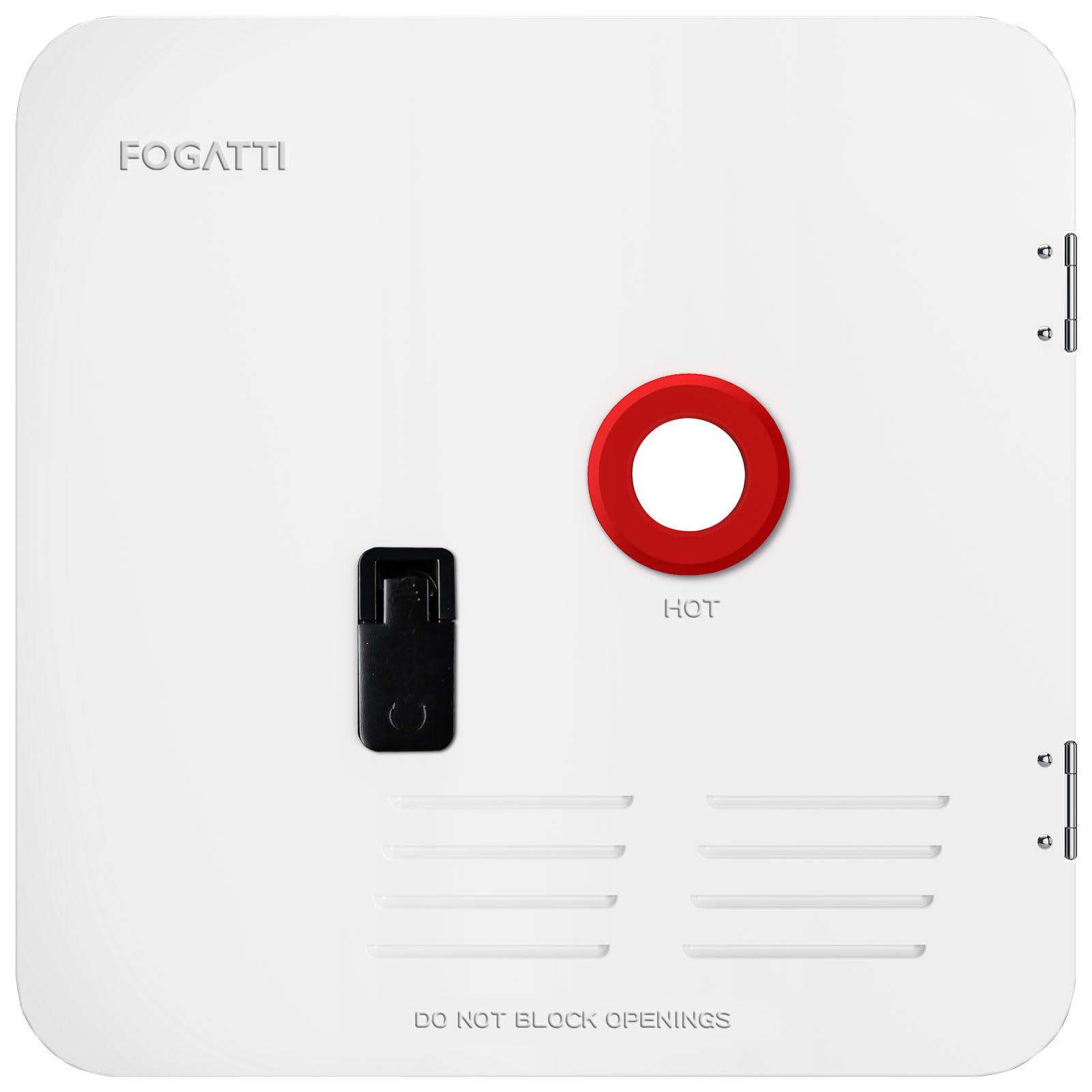 FOGATTI 18 x 18 Inches RV Water Heater White Door ONLY. Door kit for FOGATTI RV Water Heaters, Galvanized Steel