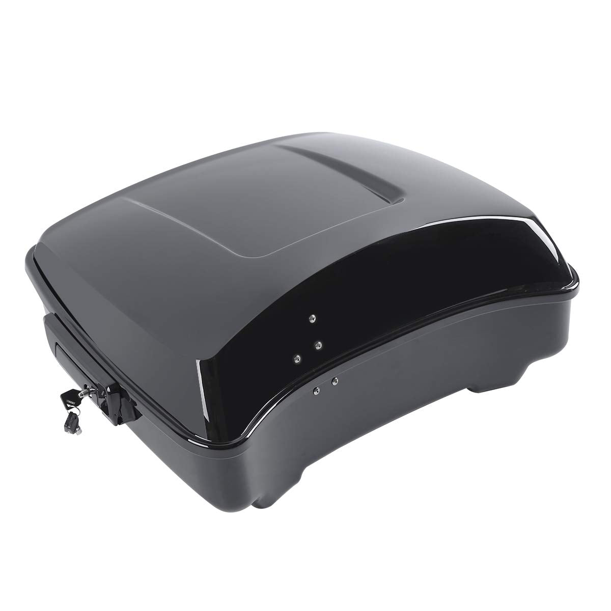 XMT-MOTO 10.7'' Chopped Tour Pack Luggage fits for Harley Davidson Road King, Road Glide, Street Glide, Electra Glide Standard,