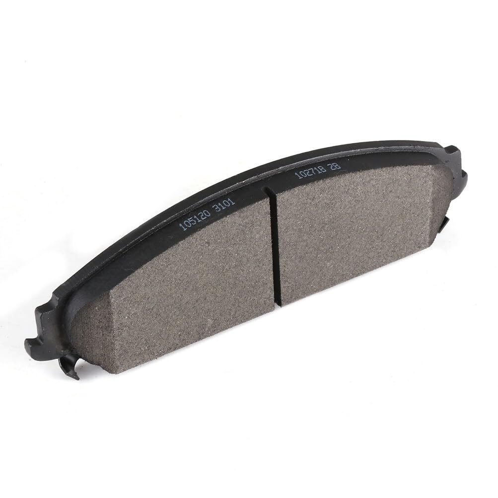 Cciyu D1058 Front Semi-Metallic Disc Brake Pads Kit For Chrysler 200 300 For Dodge Avenger Caliber Challenger Charger Magnum 4Pc