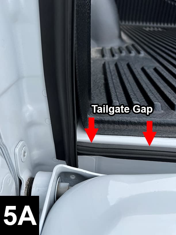 ESI Ultimate Tailgate Seal with Taper Seal Compatible with All Ford Model Years F150, F250, F350, F450, Ford Raptor and Ford Lig