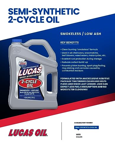 Lucas Oil Productsinc. 10115 Semi-Syn 2 Cyc O