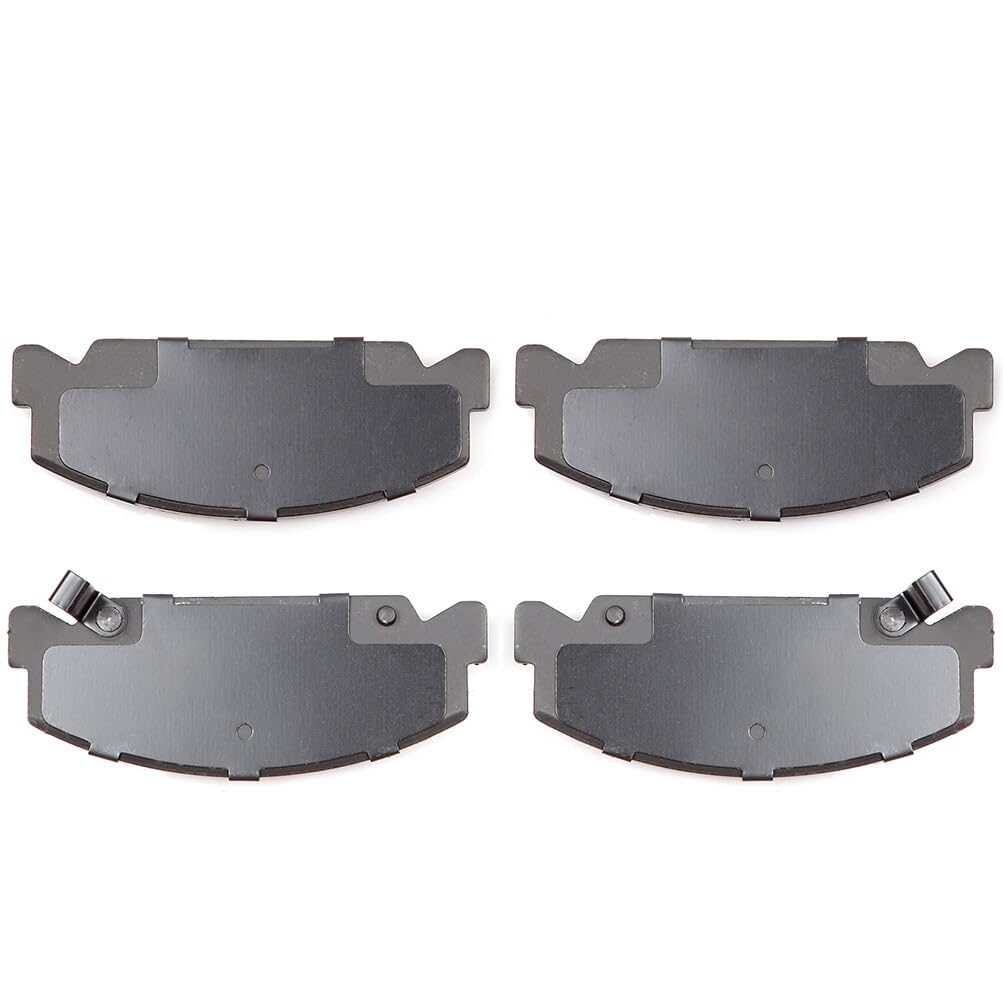Cciyu D273 Front Ceramic Disc Brake Pads Kit For Honda Civic 1988-2000,For Honda Civic Del Sol 1993-1997,For Honda Crx 1988-1991