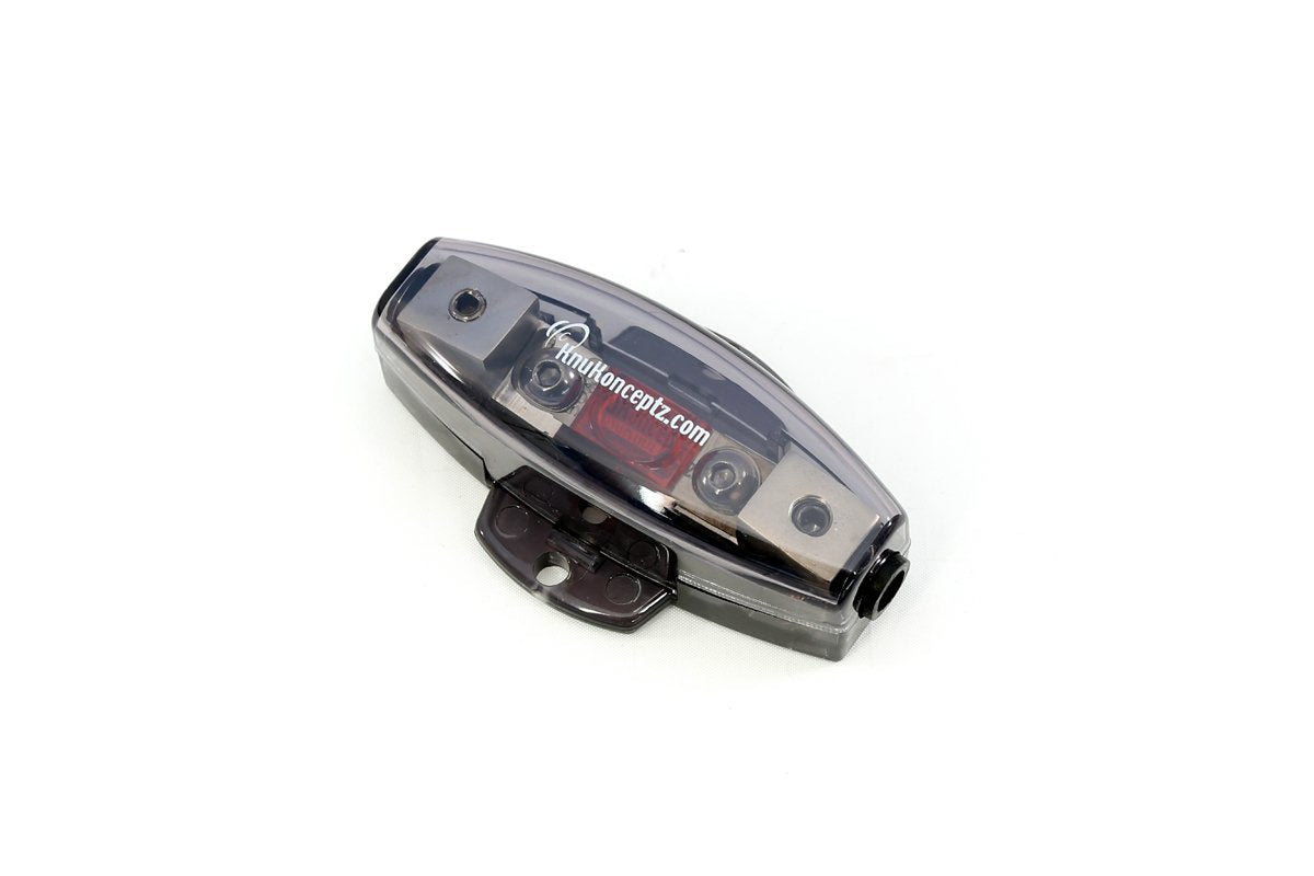 Knukonceptz 4/8 Gauge In Line Mini - Anl Fuse Holder With Fuse