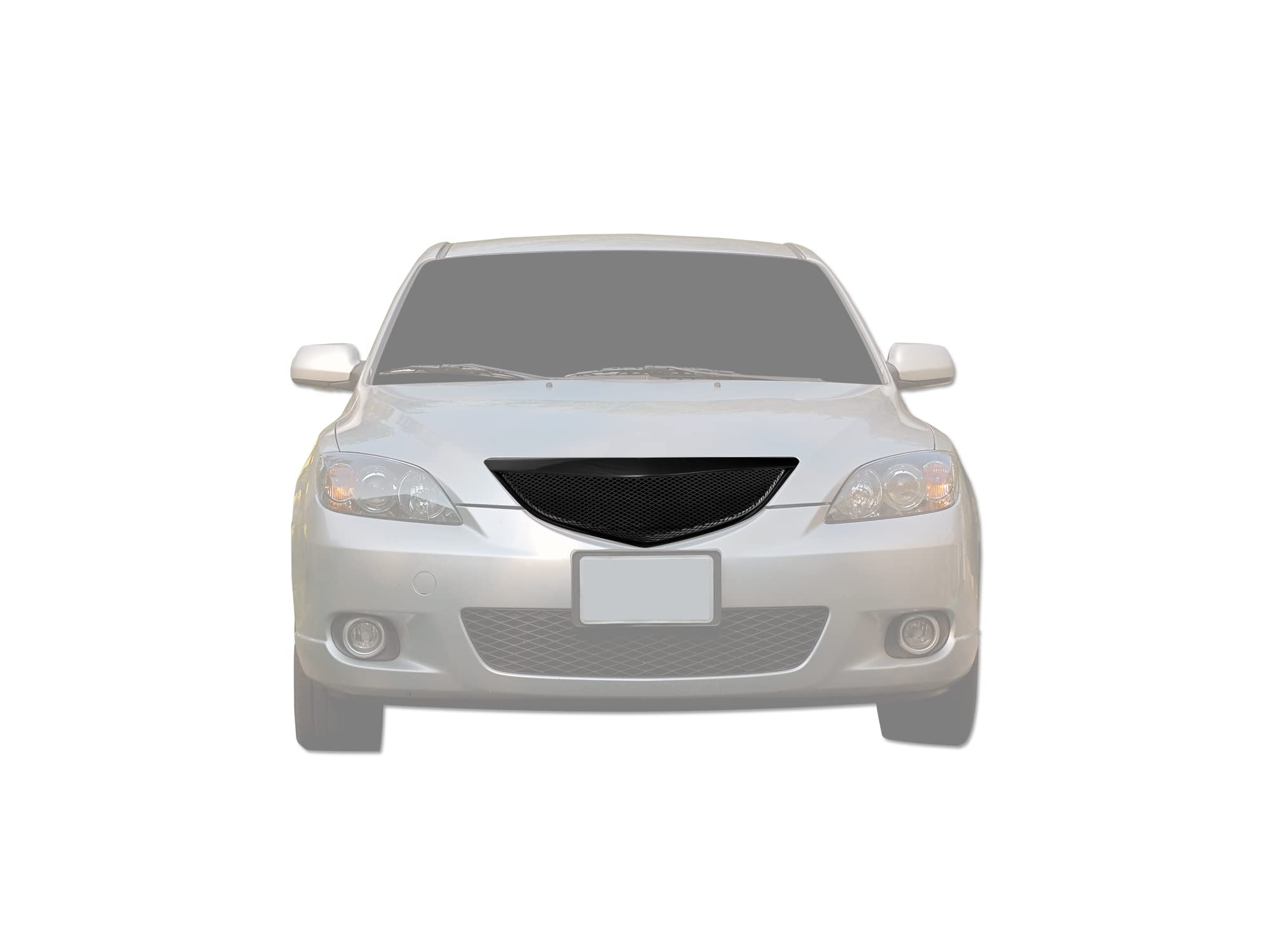 Armordillo 2004-2006 Mazda Mazda3 Sedan Mesh Grille Gloss Black
