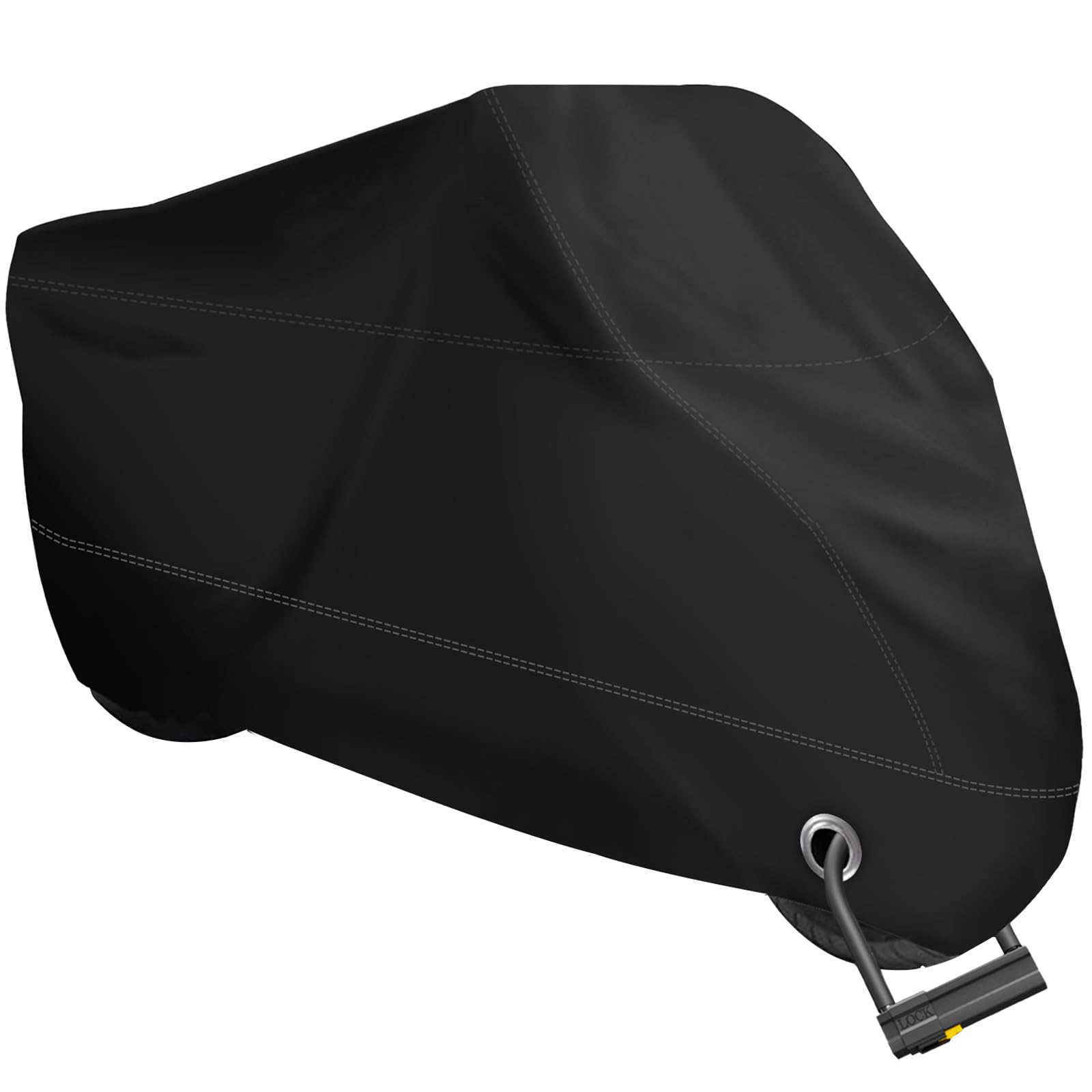 Xyzctem Motorcycle Cover -Waterproof Outdoor Storage Bag,Made Of Heavy Duty Material, Fits Up To 97'' Harley Davison And All Mot