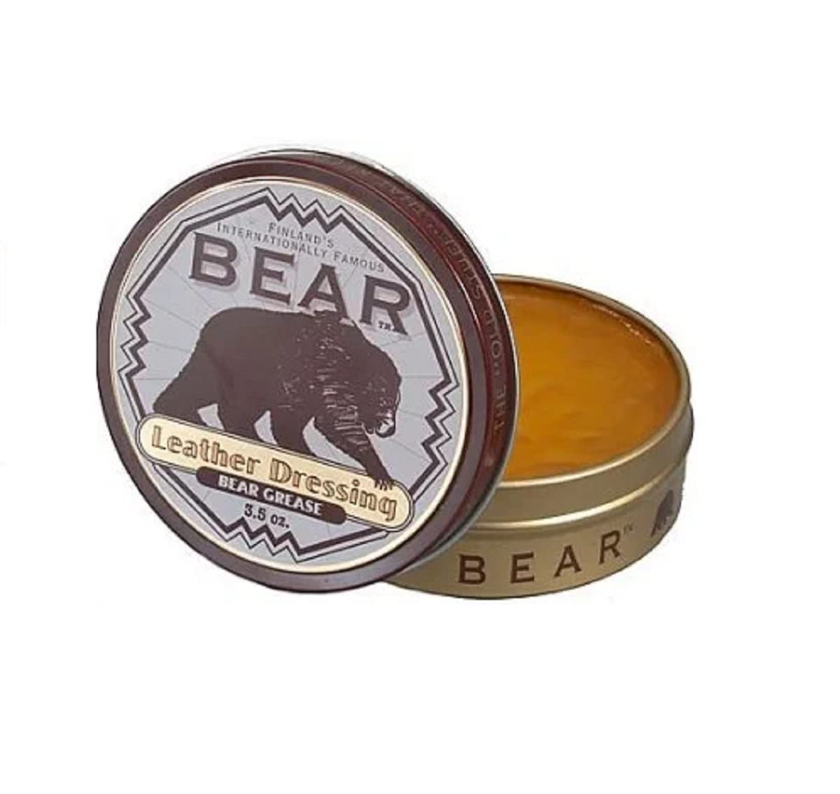 Leather Cleaner: Bear Grease Conditioner And Waterproofing
