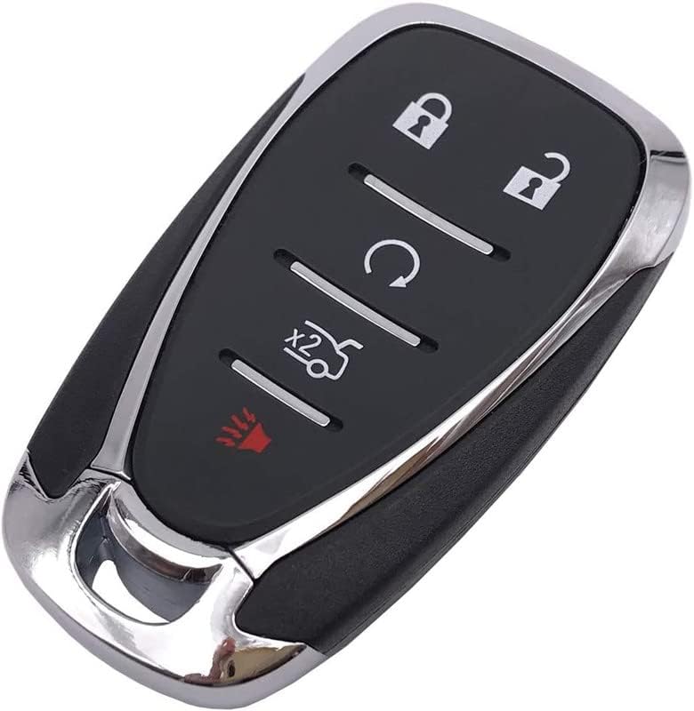 Horande Replacement Key Fob Cover fit for Chevy Malibu Cruze Camaro Equinox Blazer Keyless Entry Key Fob Shell (5 Buttons)