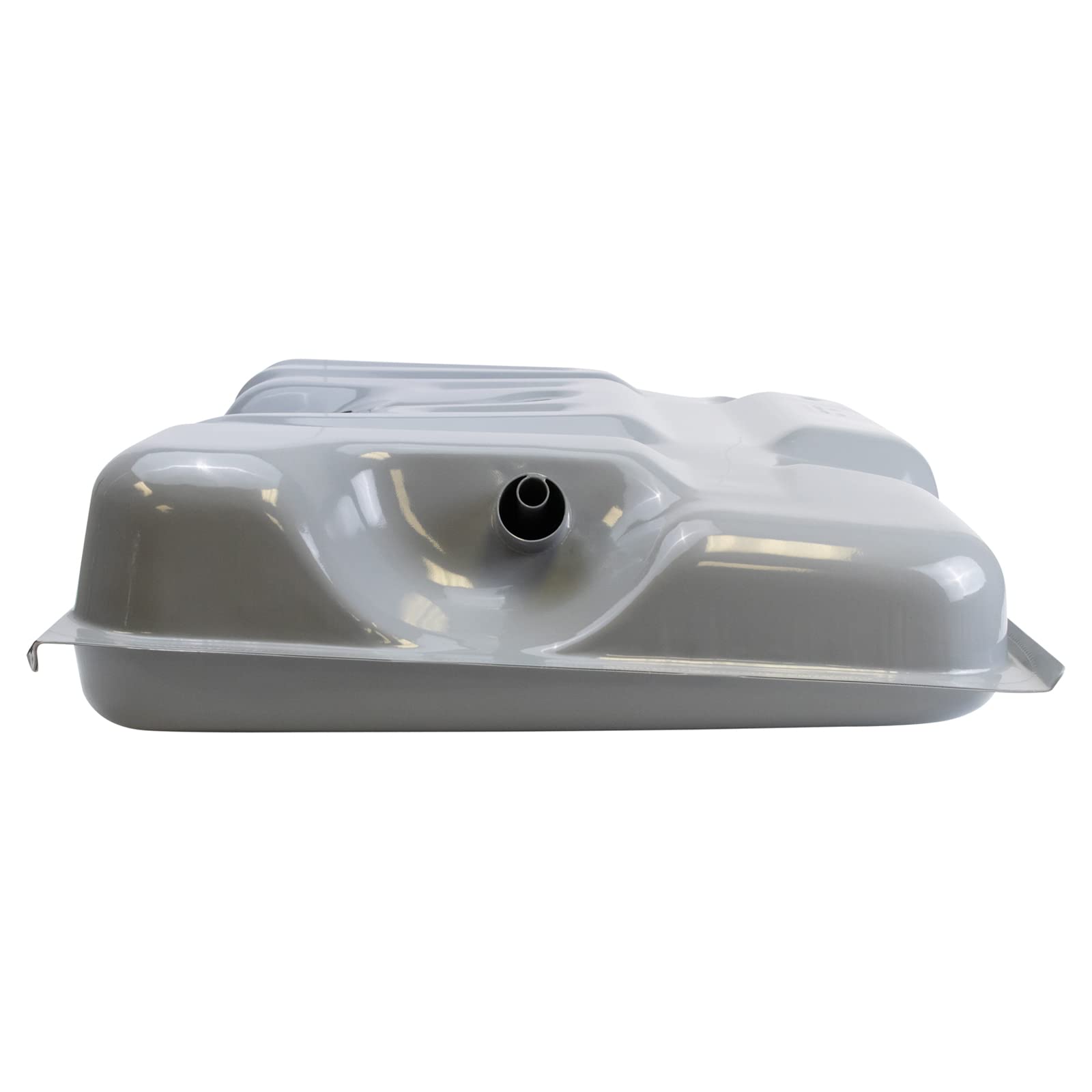 TRQ Rear Gas Fuel Tank 19 Gallon for 1985-1986 Ford F-150 F-250 F-350, Alloy Steel, Model FTA07565