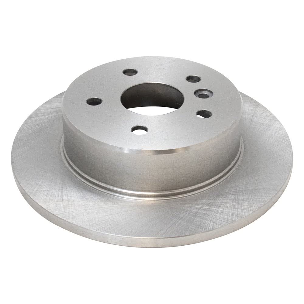 Trq Rear Brake Rotors Set Solid Compatible With 2000-2004 Toyota Avalon