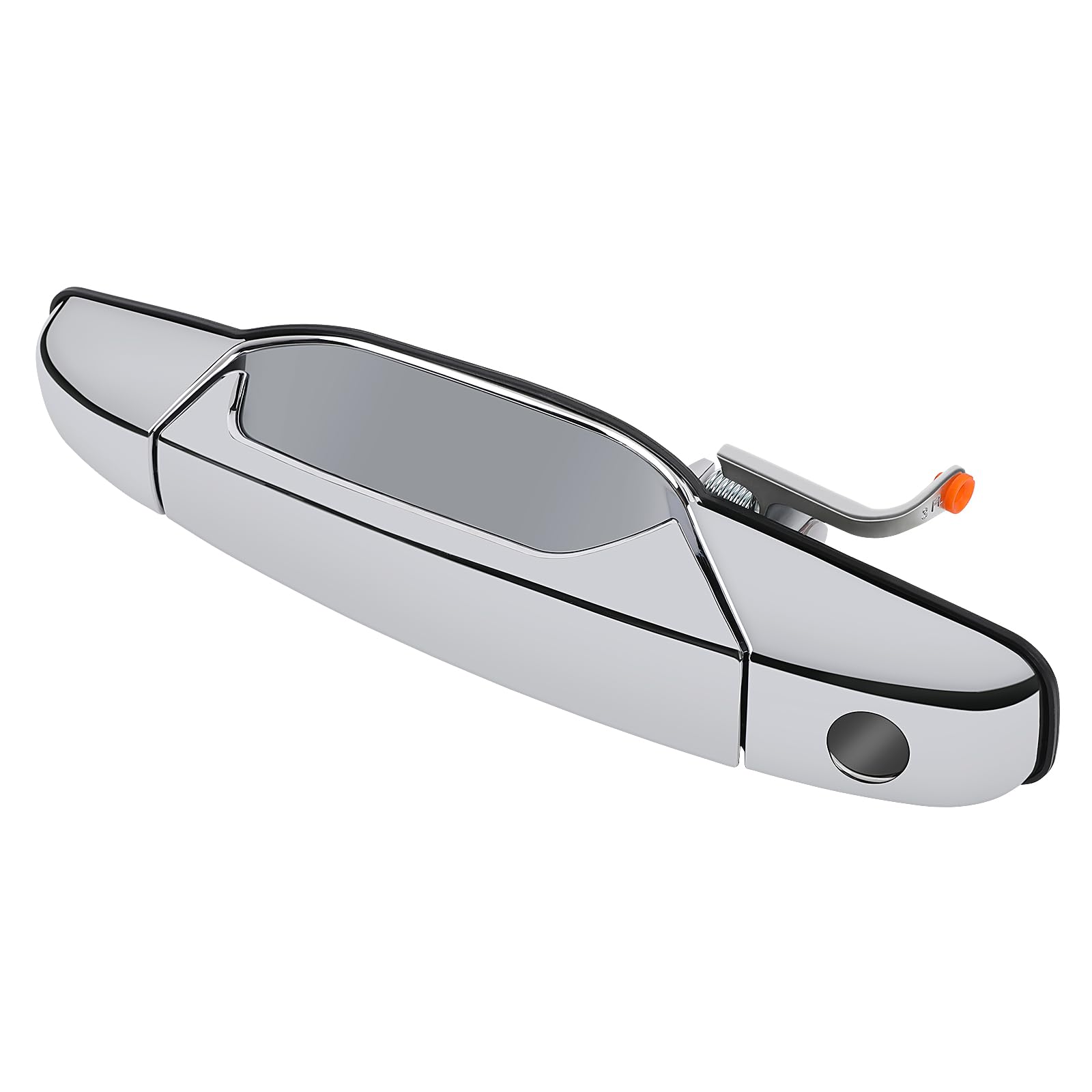 MNJWS Exterior Chrome Door Handle, Front Driver Side - Compatible with 2007-2013 Chevy Silverado Suburban Tahoe GMC Sierra Yukon