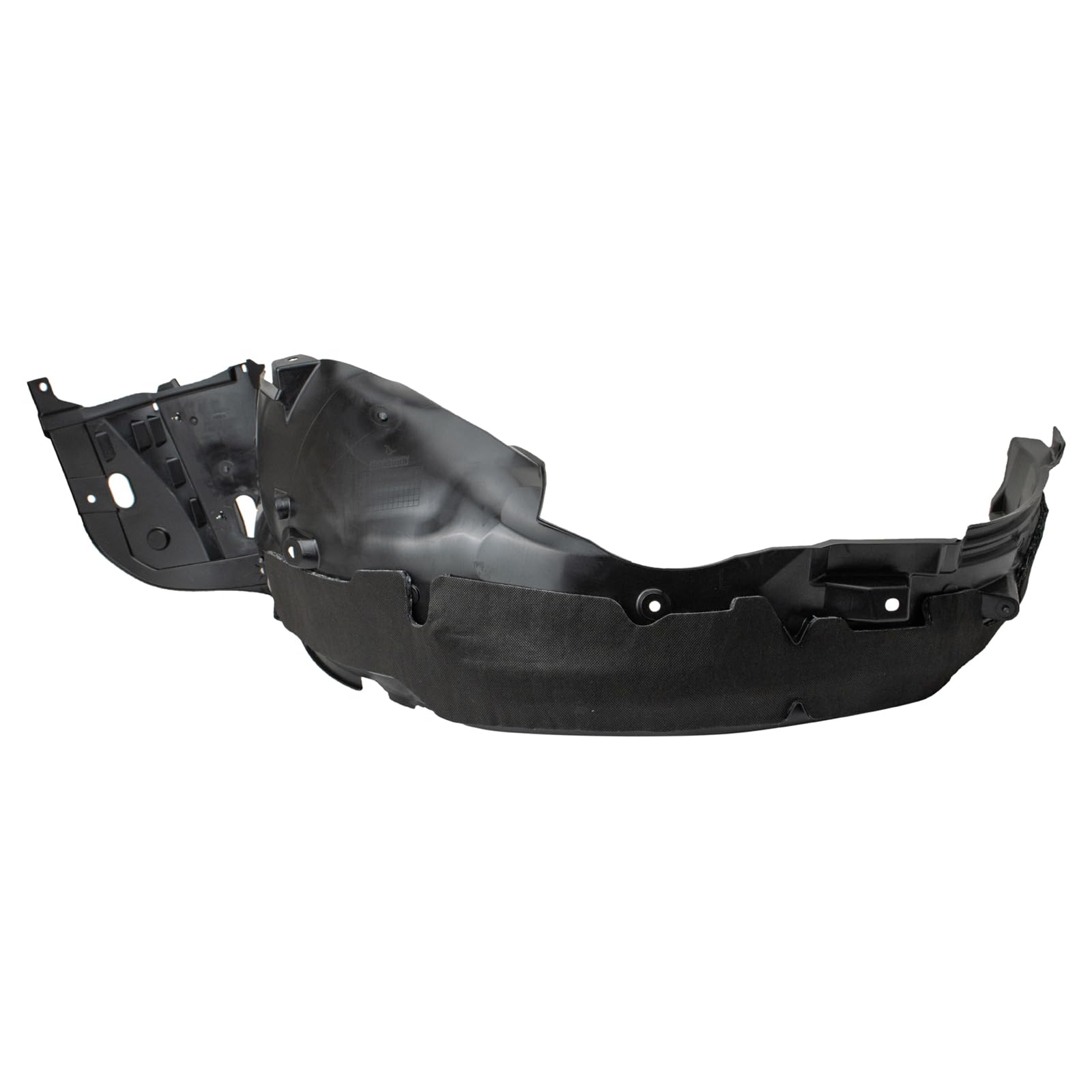 Trq Front Inner Fender Liner Set Compatible With 2016-2017 Honda Accord Ho1248157 Ho1249157
