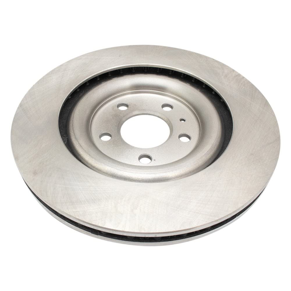 Trq Rear Brake Rotors Set Vented Compatible With 2019-2021 Audi A8 Quattro 2019-2022 E-Tron Quattro 2017-2022 Q7 Q8 2020-2021 S6