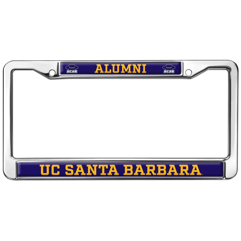 UC Santa Barbara Alumni Logo Full Size Standard License Plate Metal Frame