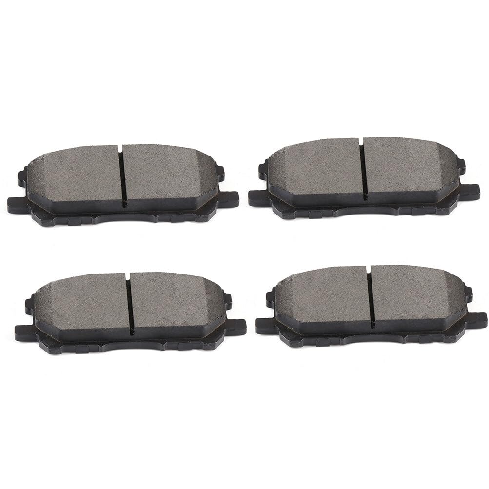 Cciyu D1005 Front Semi-Metallic Disc Brake Pads Kit For Lexus Rx330 2004-2006,For Lexus Rx350 2007-2009,For Toyota For Highlande