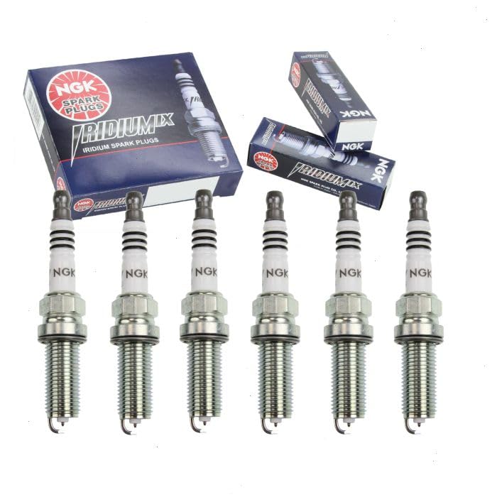 6 pc NGK Iridium IX Spark Plugs compatible with Infiniti QX60 3.5L V6 2014-2020