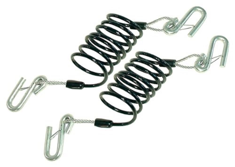 DEMCO 9523003 Coiled Tow Bar Safety Cables