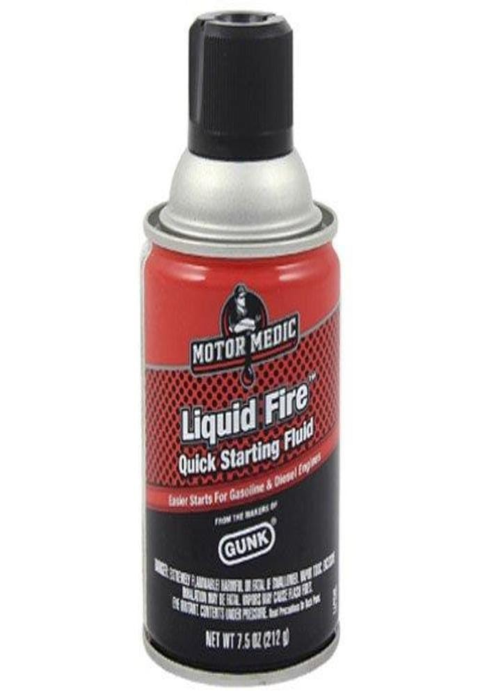Niteo Motor Medic M3911 Liquid Fire Quick Starting Fluid  7.5 oz.