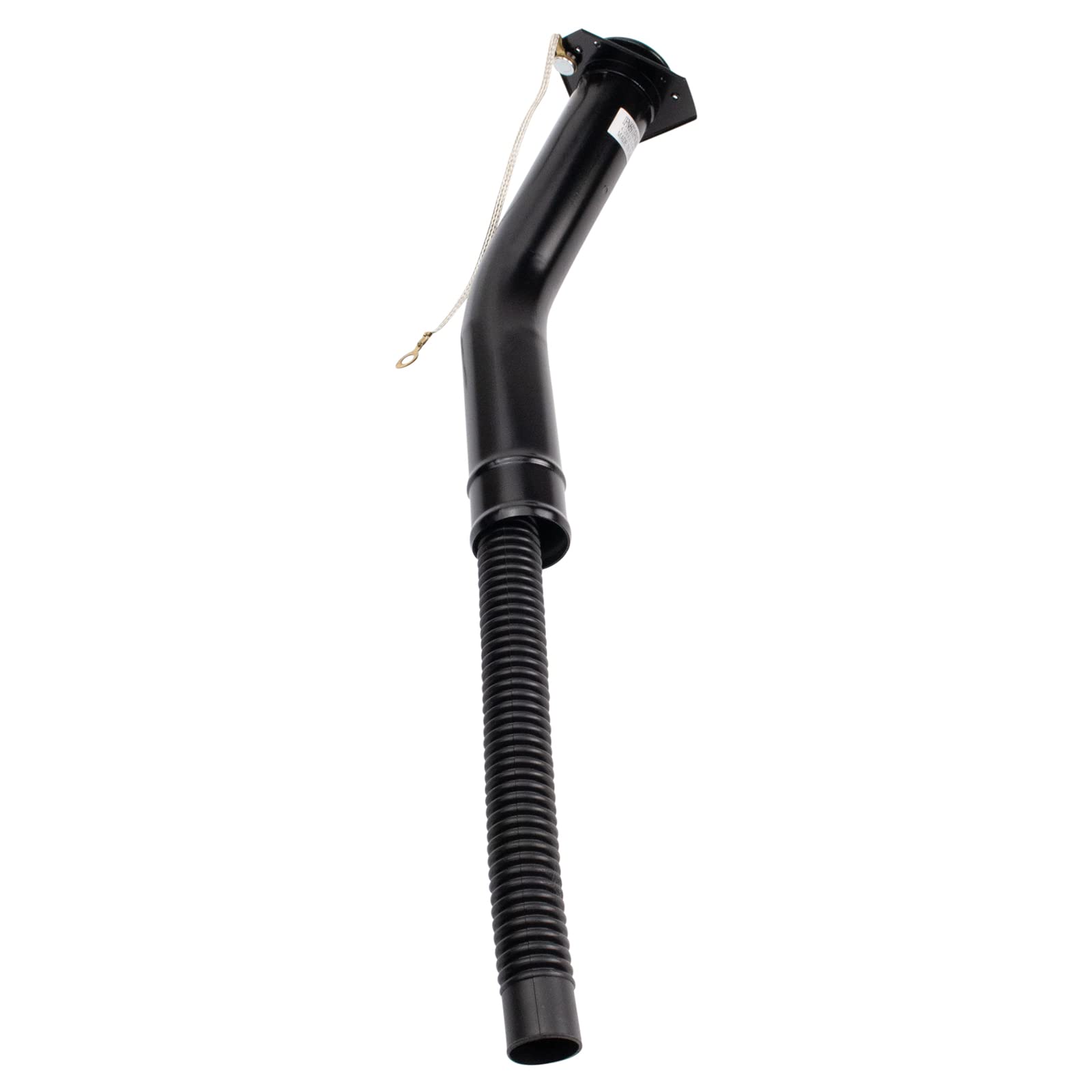 TRQ Fuel Tank Filler Neck Black Compatible with 1996-2002 Chevrolet Express 2500 Express 3500 GMC Savana 2500 Savana 3500