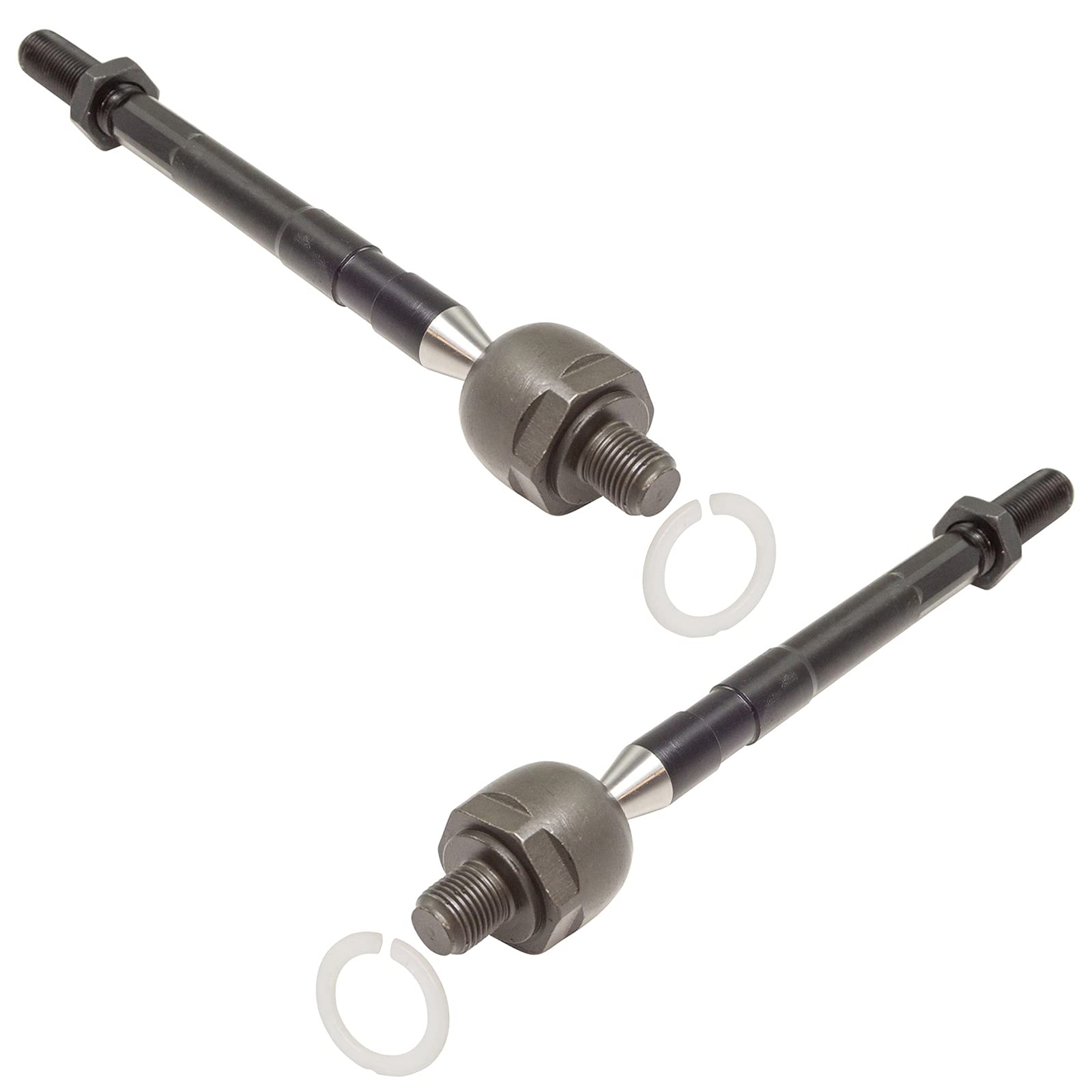 TRQ Front Inner Tie Rod Set Compatible with 2011-2016 Hyundai Elantra 2013-2014 Elantra Coupe 2013-2017 Elantra GT 2012-2017 Vel