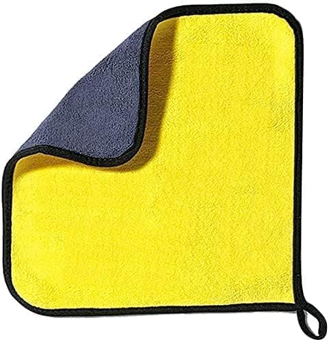 snazora Microfiber Cloth for Car Cleaning & Detailing DualSided Plush Microfiber Towel Super Absorbent Cleaning Rag for Car, Bi