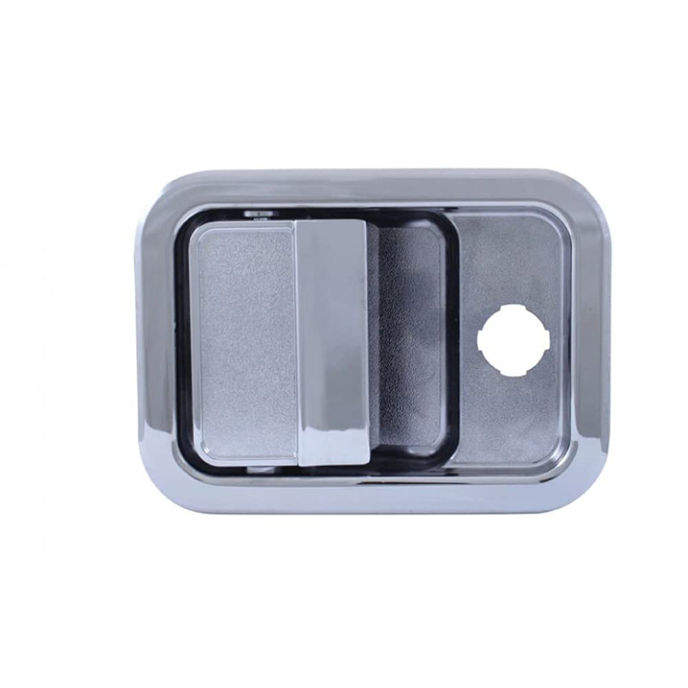 United Pacific 42363 Freightliner Columbia Exterior 1'' Lock Cylinder Door Handle - Driver