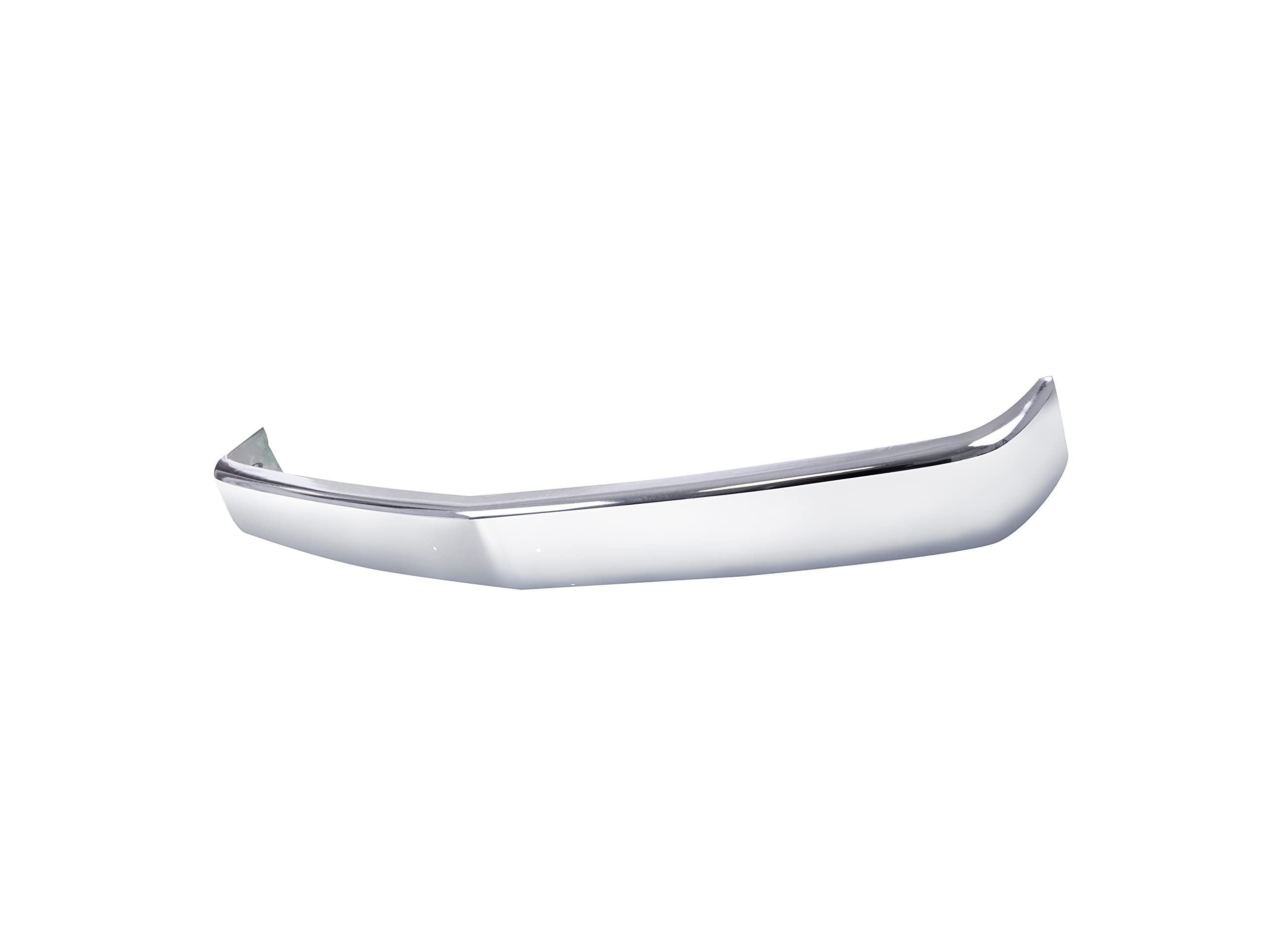 JustDrivably Front Bumper Face Bar, Chrome Steel, Compatible with Chevy/GMC 1500 2500 3500 Blazer S10 Tahoe Yukon 1988-2000