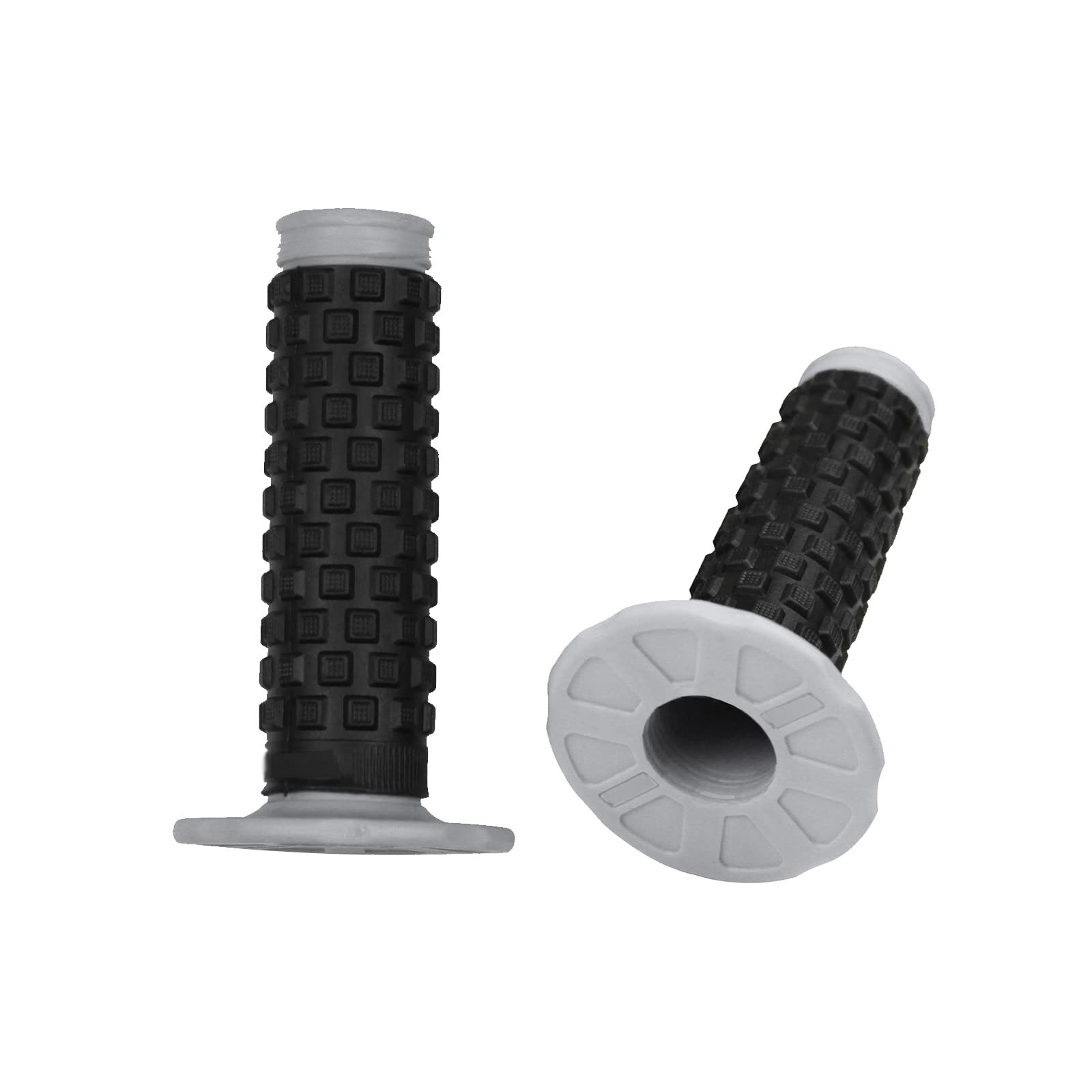 Motorcycle Grips 7/8'' Dirt Bike Grips Pillow Top Anti-Slip Advanced Rubber Grips