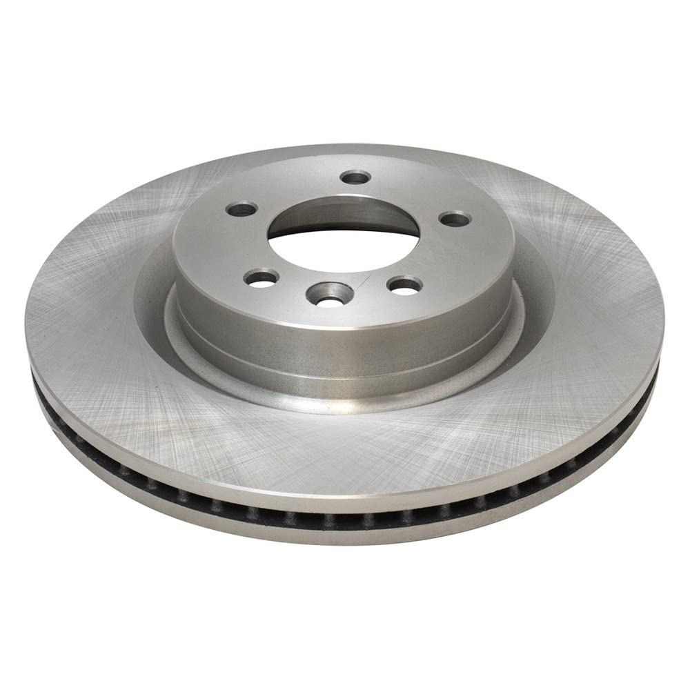 Trq Front Brake Rotors Set Vented Compatible With 2005-2009 Land Rover Lr3 2006-2009 Range Rover Sport