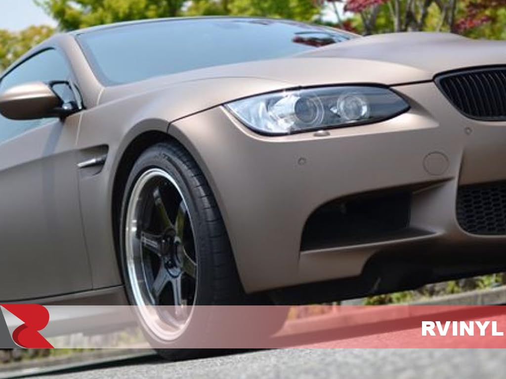 3M 2080 M209 Matte Brown Metallic (5Ft X 21Ft) Vinyl Wrap Film Sheet With Air-Release For Cars, Trucks & More (105Sq Ft Roll)