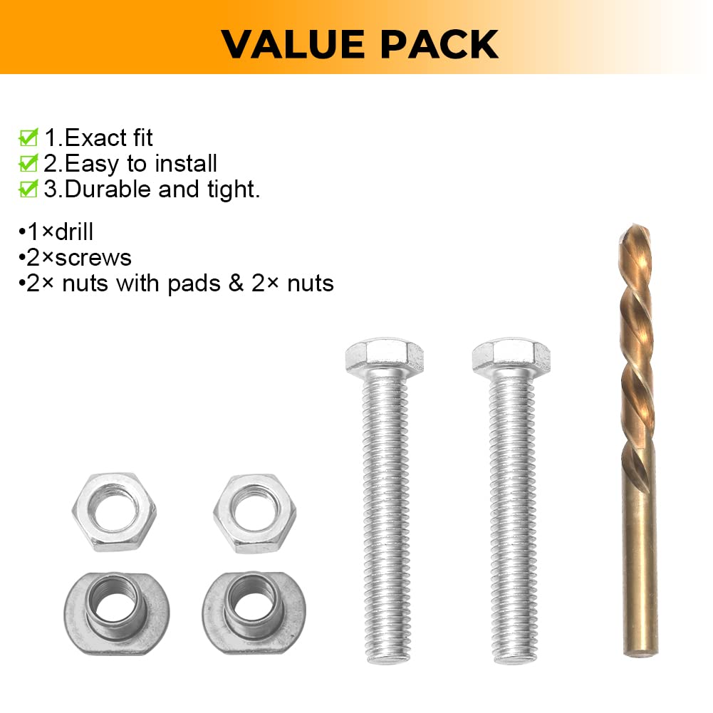 Alpha Rider Chain Adjuster Bolt Replacement Swing Arm Compatible with Honda CBR1000RR CRF250R/X CRF450R/450X 2004-2017 for Kawas