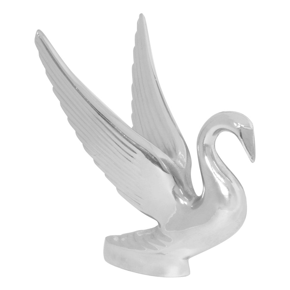GG Grand General 48010 6  Inches Chrome Bugler Hood Ornament with 2 Mounting Holes