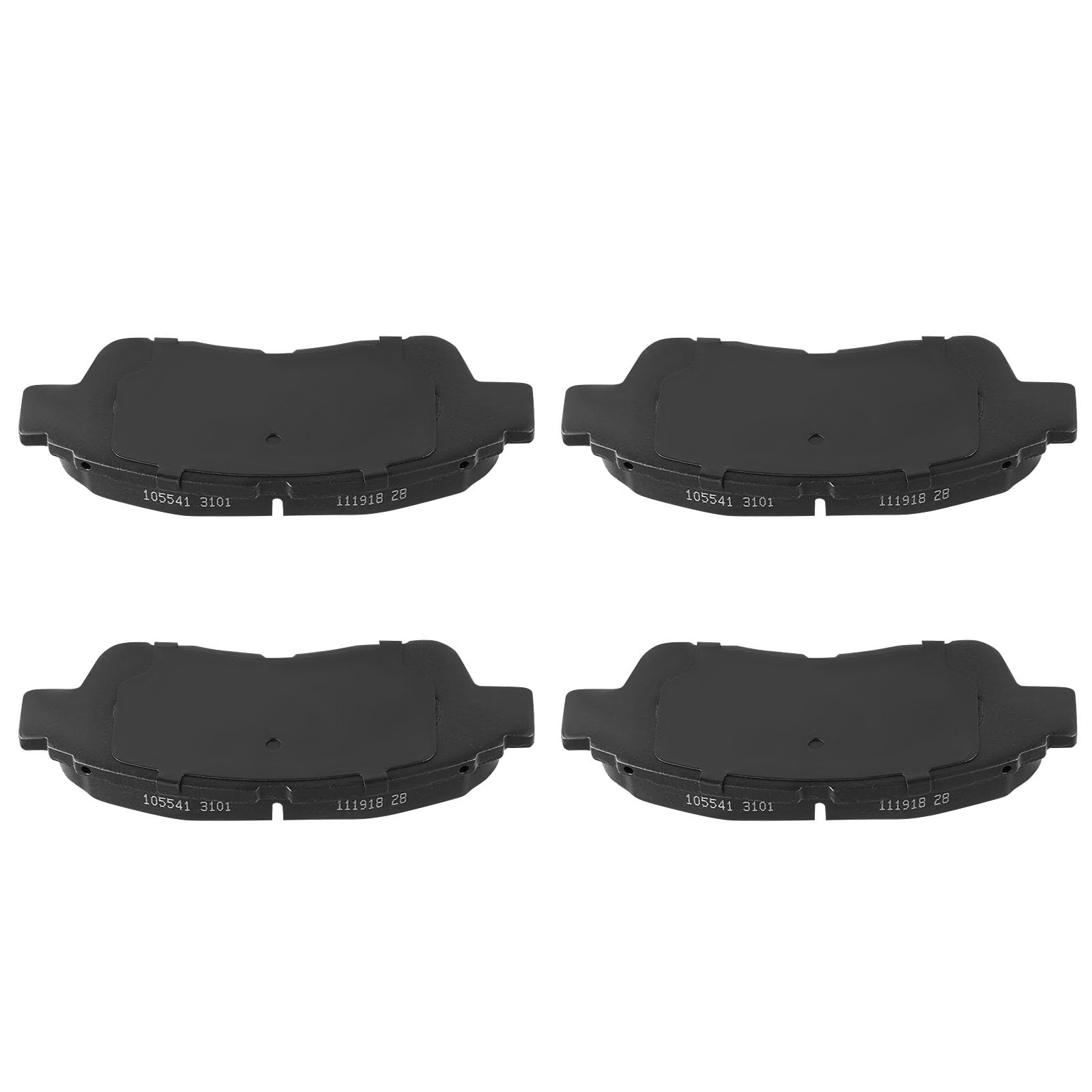 SCITOO Semi-Metal Brake Pads, 4pcs Front Brake Pads Brakes Kits Fit For 93-97 Geo Prizm,92-01 For Toyota For Camry,94-97 For Toy