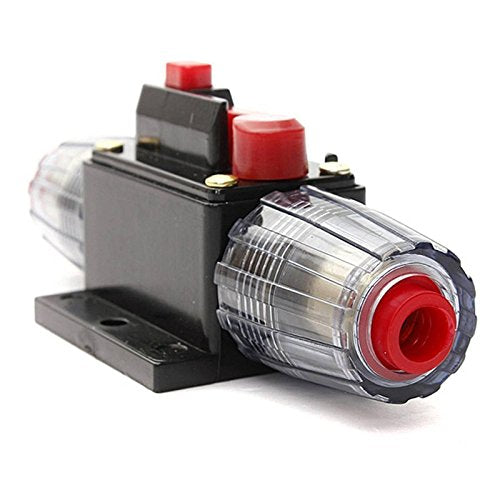 Rkurck 30 Amp Circuit Breaker Manual Reset Inline Fuse Inverter For Car Marine Trolling Motors Boat Atv Audio Solar Inverter Sys