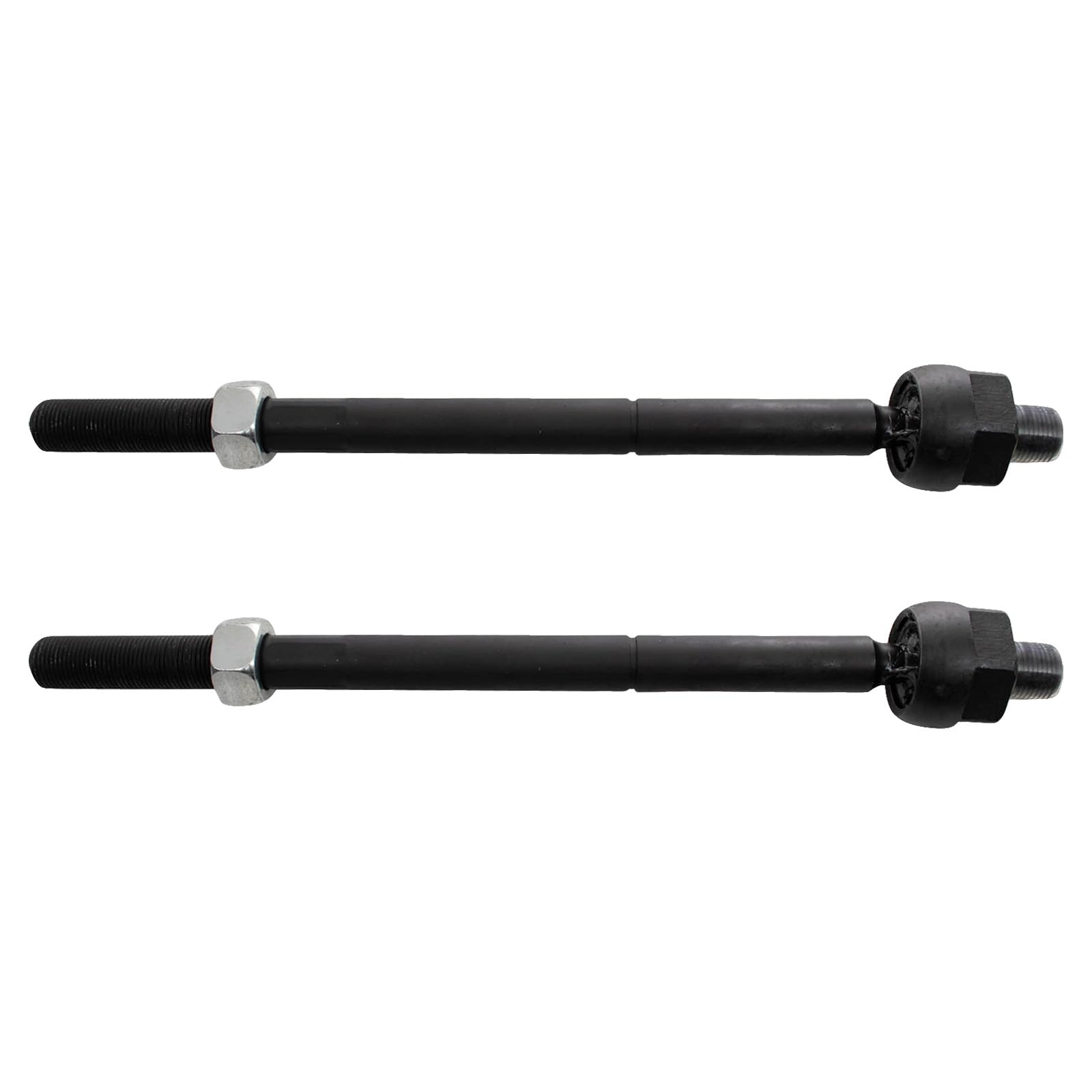 TRQ Front Inner Tie Rod Set Compatible with 2011-2014 Volvo S60 2016 S60 Cross Country 2007-2016 S80 V60 Cross Country 2008-2010