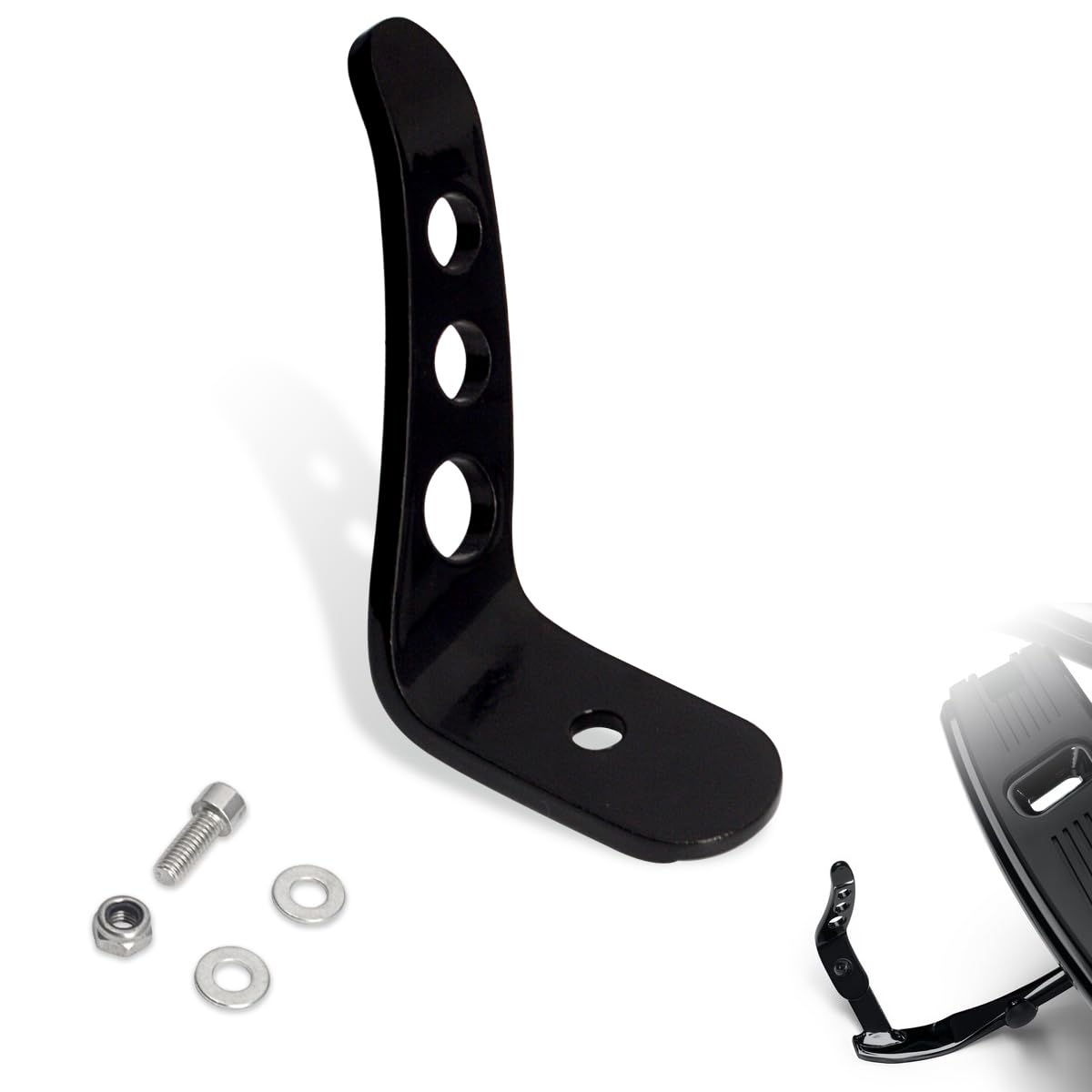 FOVPLUE For Jiffy Stand Extension,Kickstand Extension for Harley Touring models 1991-2024, for CVO Electra Glide Road Glide Road