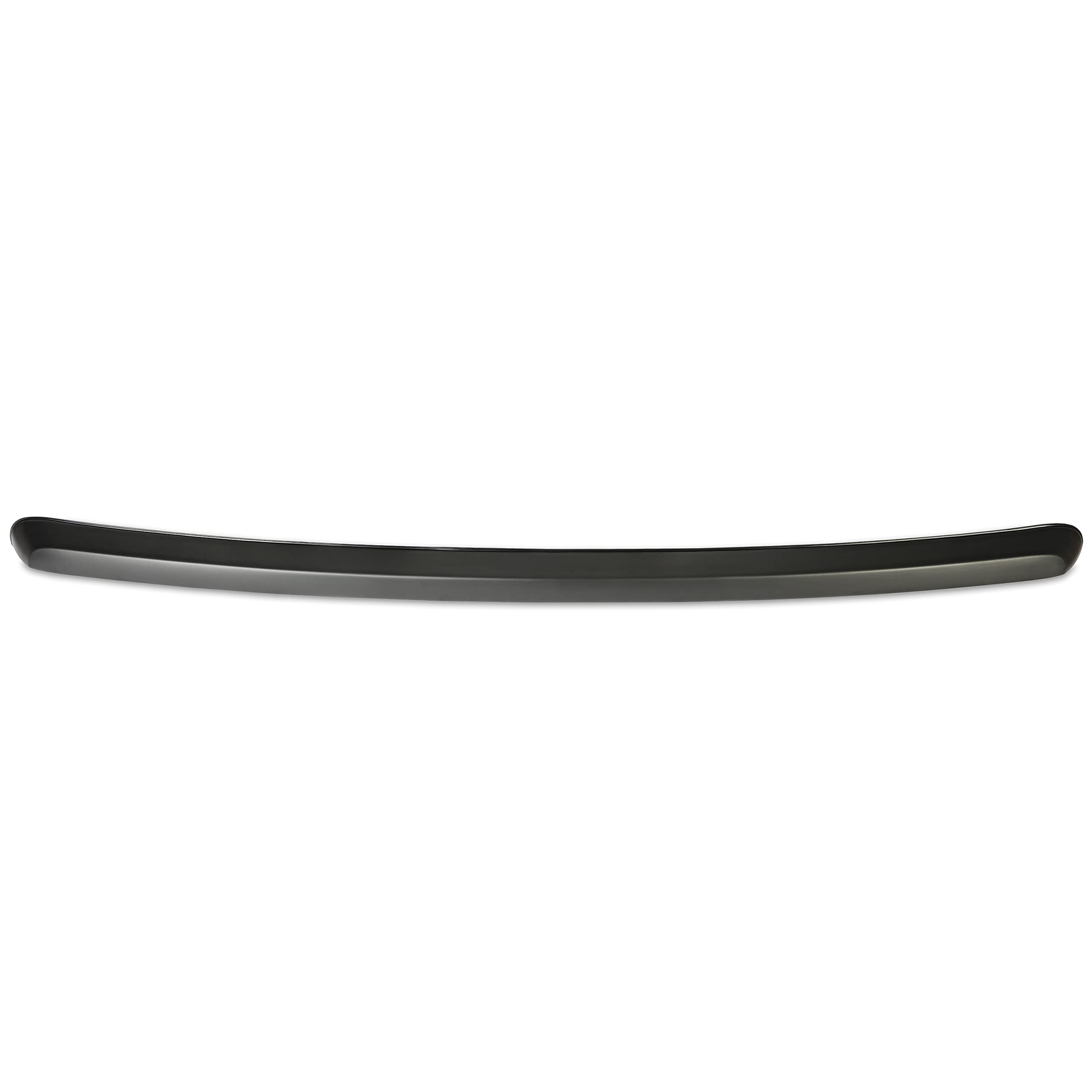 Ecotric Truck Hood Molding Trim Moulding Without Chrome Grille Compatible With 2007-2013 Gmc Sierra 1500 2500Hd 3500Hd Replace F