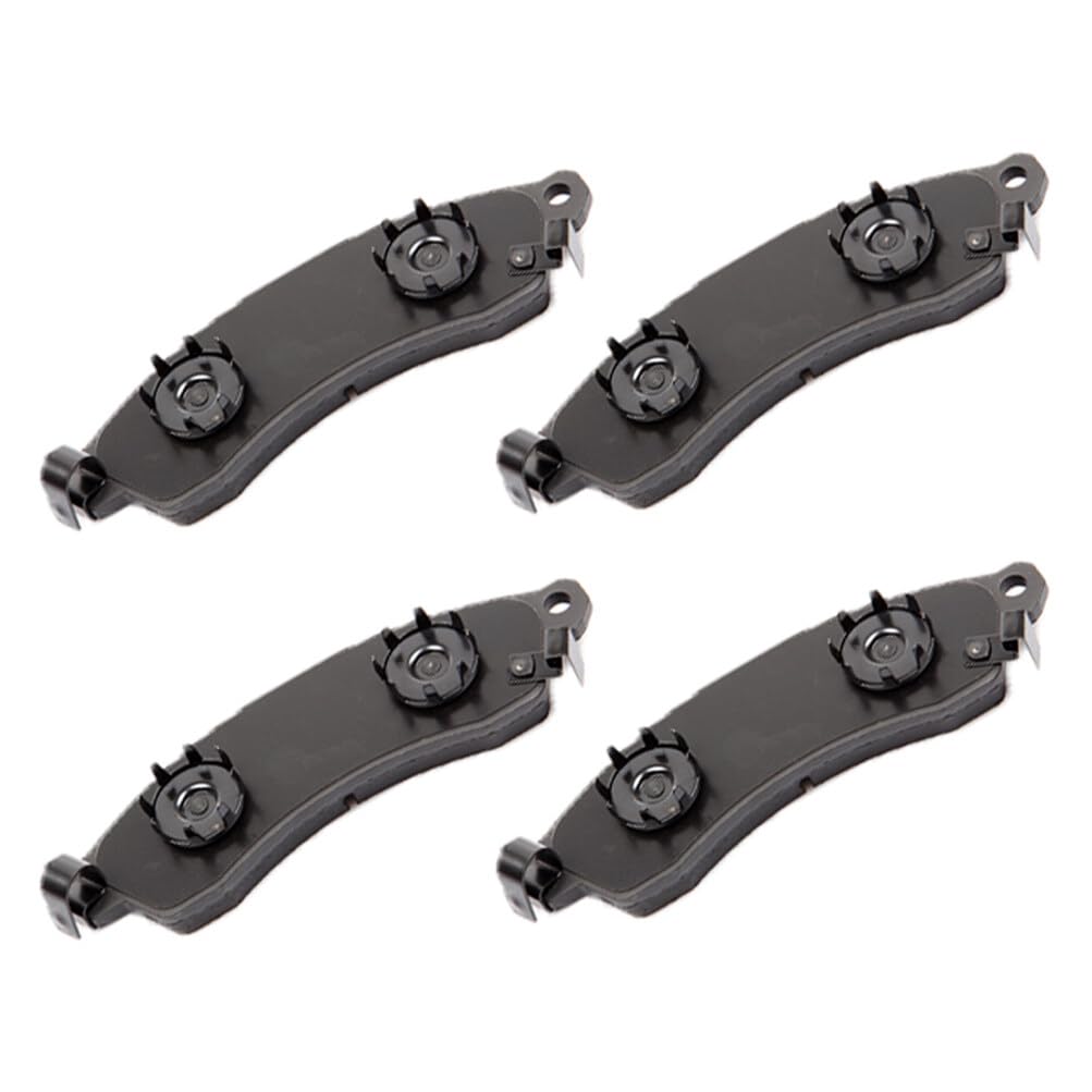 Cciyu D412 Front Semi-Metallic Disc Brake Pads Kit For Chevrolet Camaro 1988-1991,For Chevrolet Corvette 1988-1996,For Pontiac F