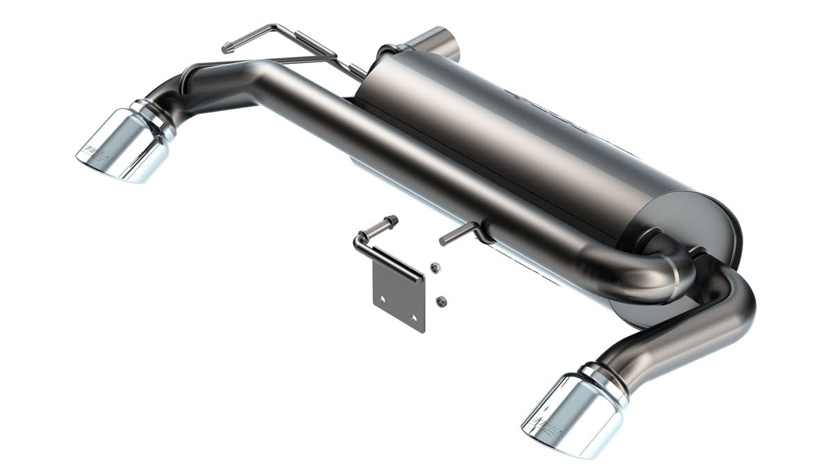 Borla 11977 Axle-Back System For 2021-2023 Ford Bronco 2.7L V6 Automatic Transmission 4 Wheel Drive 2 & 4 Door.